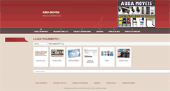 Desktop Screenshot of abbamoveis.com.br