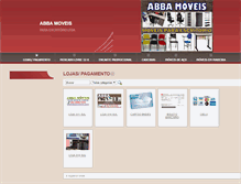 Tablet Screenshot of abbamoveis.com.br